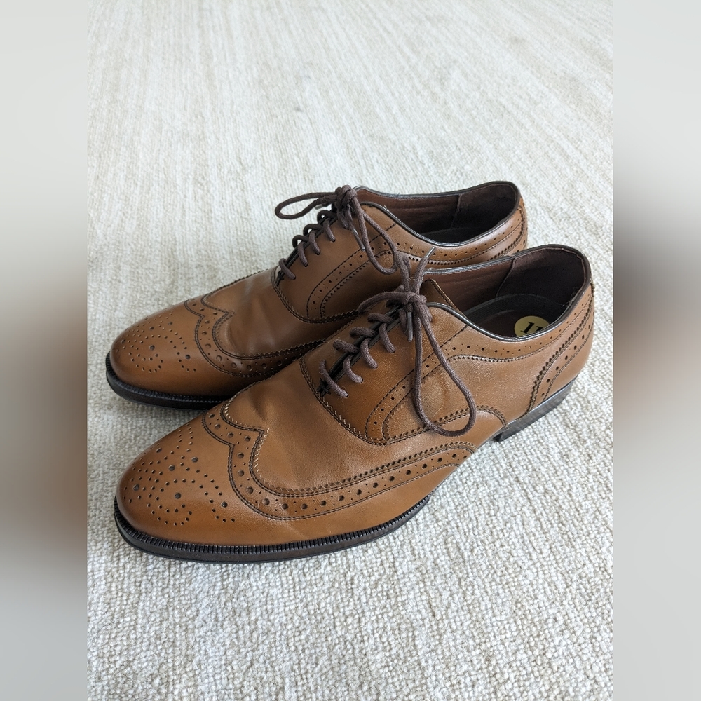 Perry Ellis Wingtip Oxford shoes sz 11